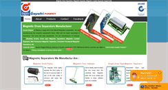 Desktop Screenshot of magneticdrumseparators.com